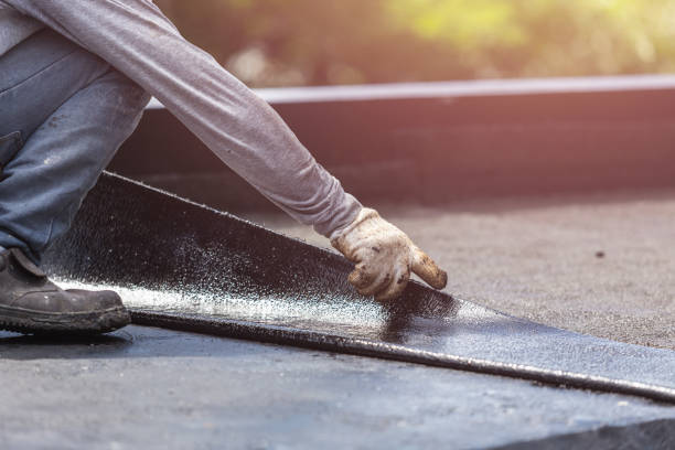 Professional Exterior Waterproofing technician working in Springtown, PA